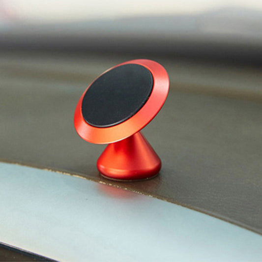 360 Degree Arbitrarily Rotating Mobile Phone Car Holder Aluminum Alloy Magnetic Magnetic Sticker Car Dashboard Mini Holder