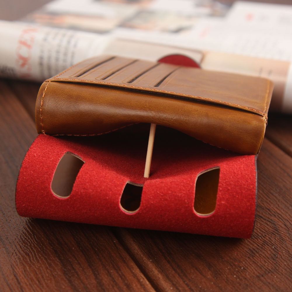 Wallet Large Capacity Men's Short Wallet Retro Hunter Wallet Large Capacity Buckle Wallet Factory Sales