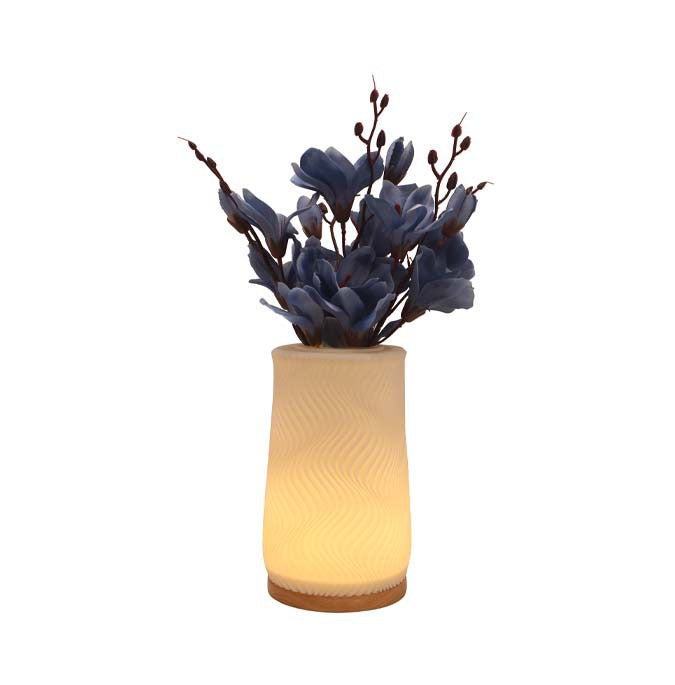 3D Printing Creative Floriculture Lamp Led Nordic Vase Lamp Study Bedroom Table Lamp Art Vase Decoration Bedside Lamp