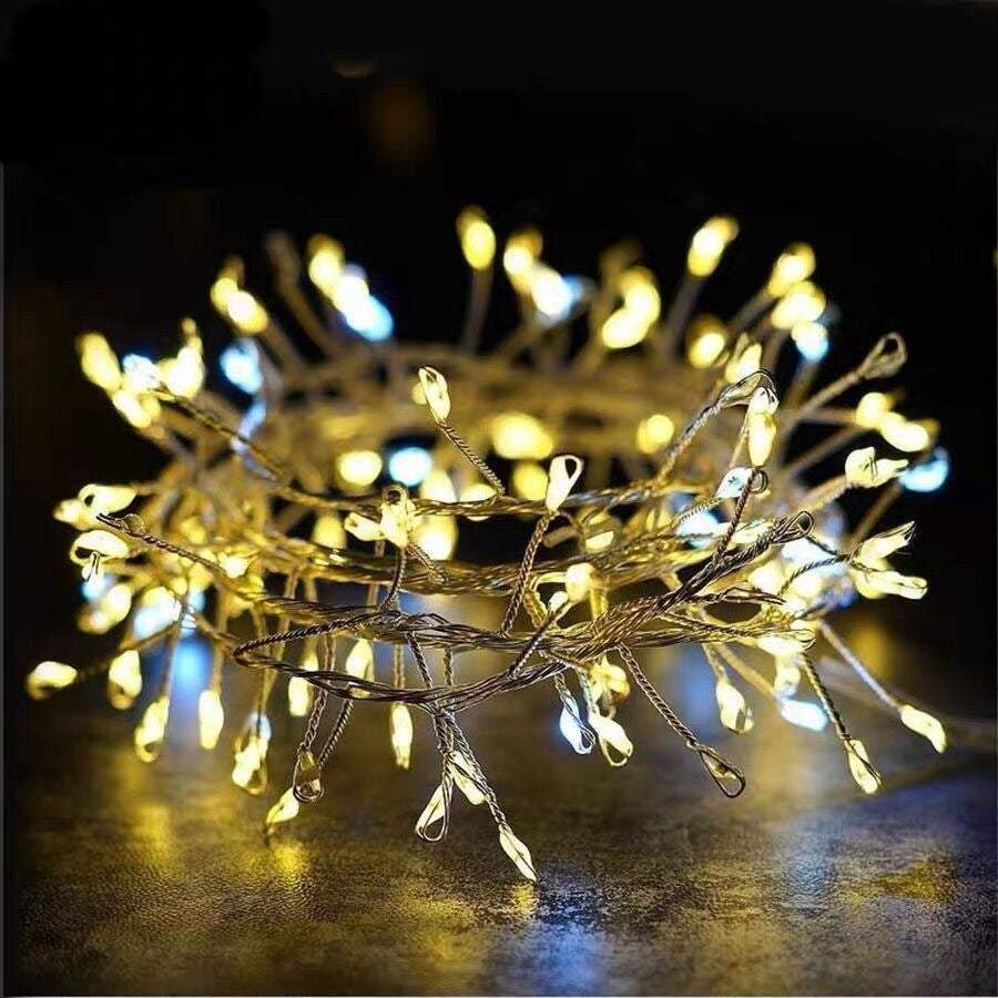 New Led Copper Wire String Lights Firecracker Lights Room Indoor Atmosphere Decorative Lights