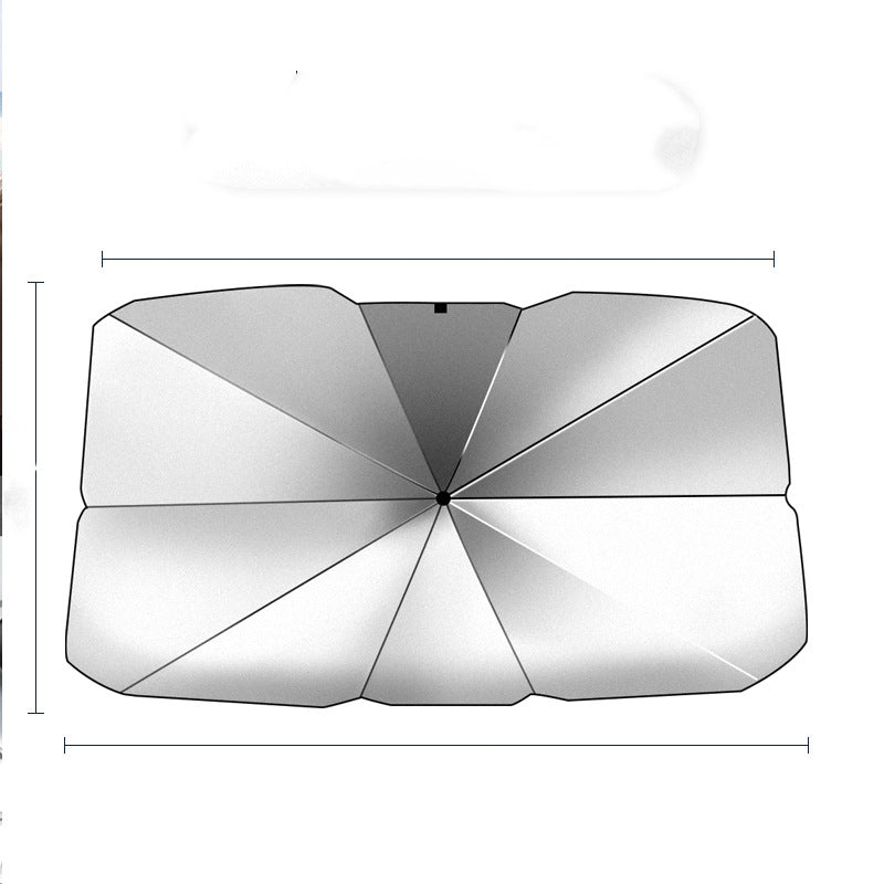 Car Sunshade, Windshield, Sunscreen Umbrella