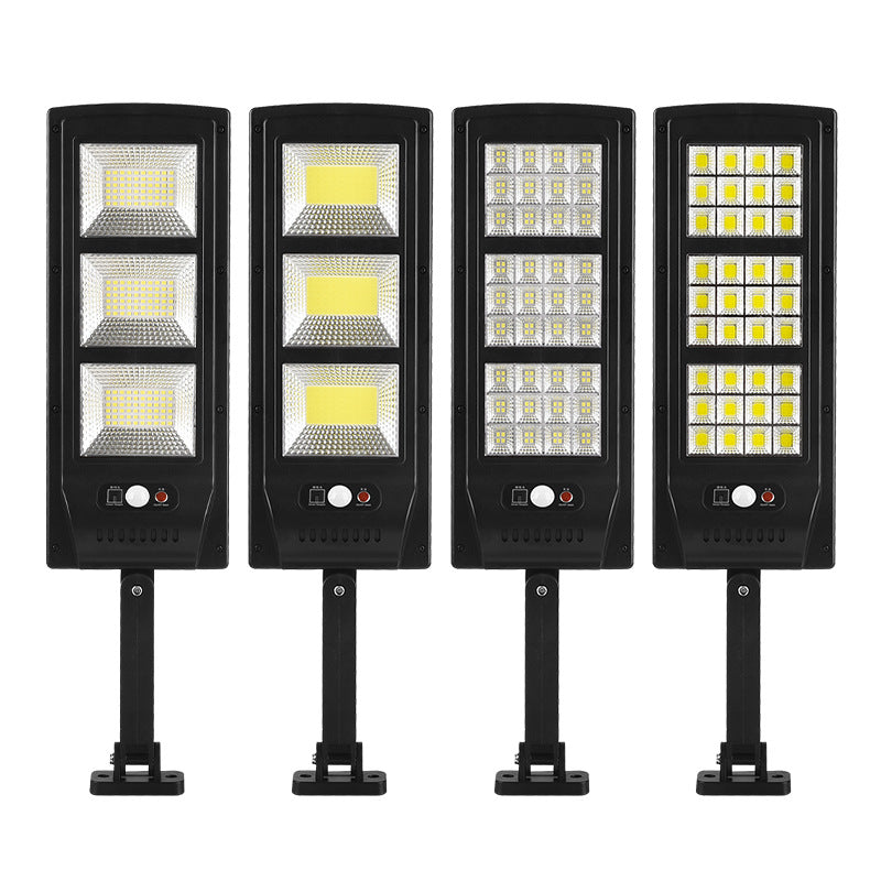 LED Outdoor Solar Street Light Human Body Induction Garden Light Home Garden Wall Lighting Remote Control Street Light